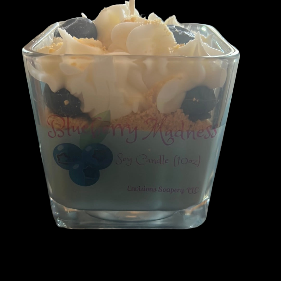 Blueberry Madness Whipped Candle