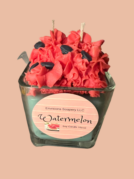 Watermelon Whipped Candle