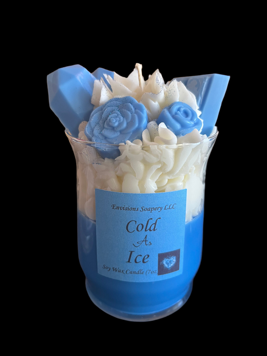 Cold as Ice Whipped Candle