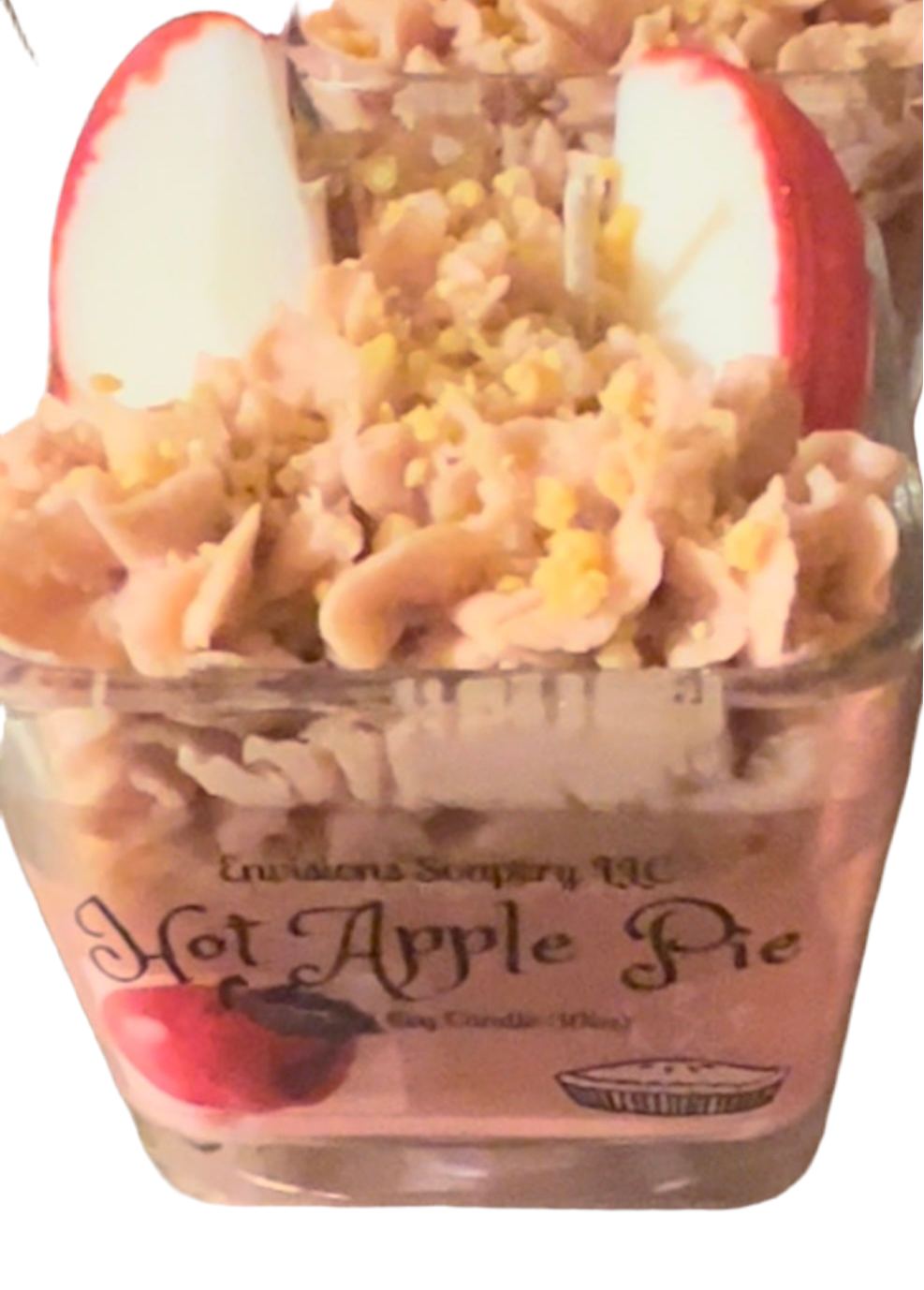 Hot Apple Pie Whipped Candle