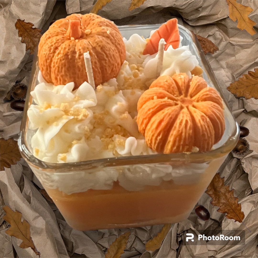 Pumpkin Soufflé Whipped  Candle