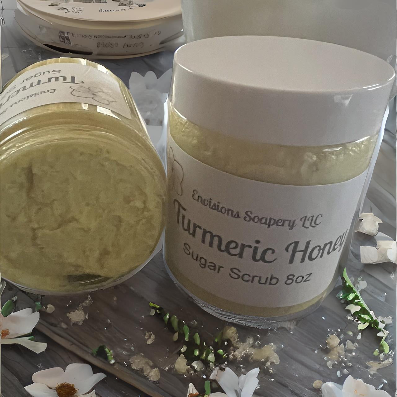 Turmeric Honey Sugar Scrub